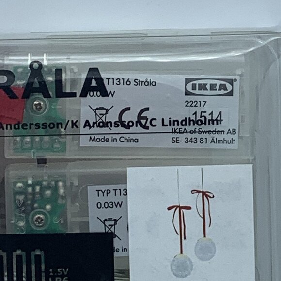 IKEA STRÅLA LED Pendant Lamp Kit - Set of 2 (Sealed) - Picture 5 of 12